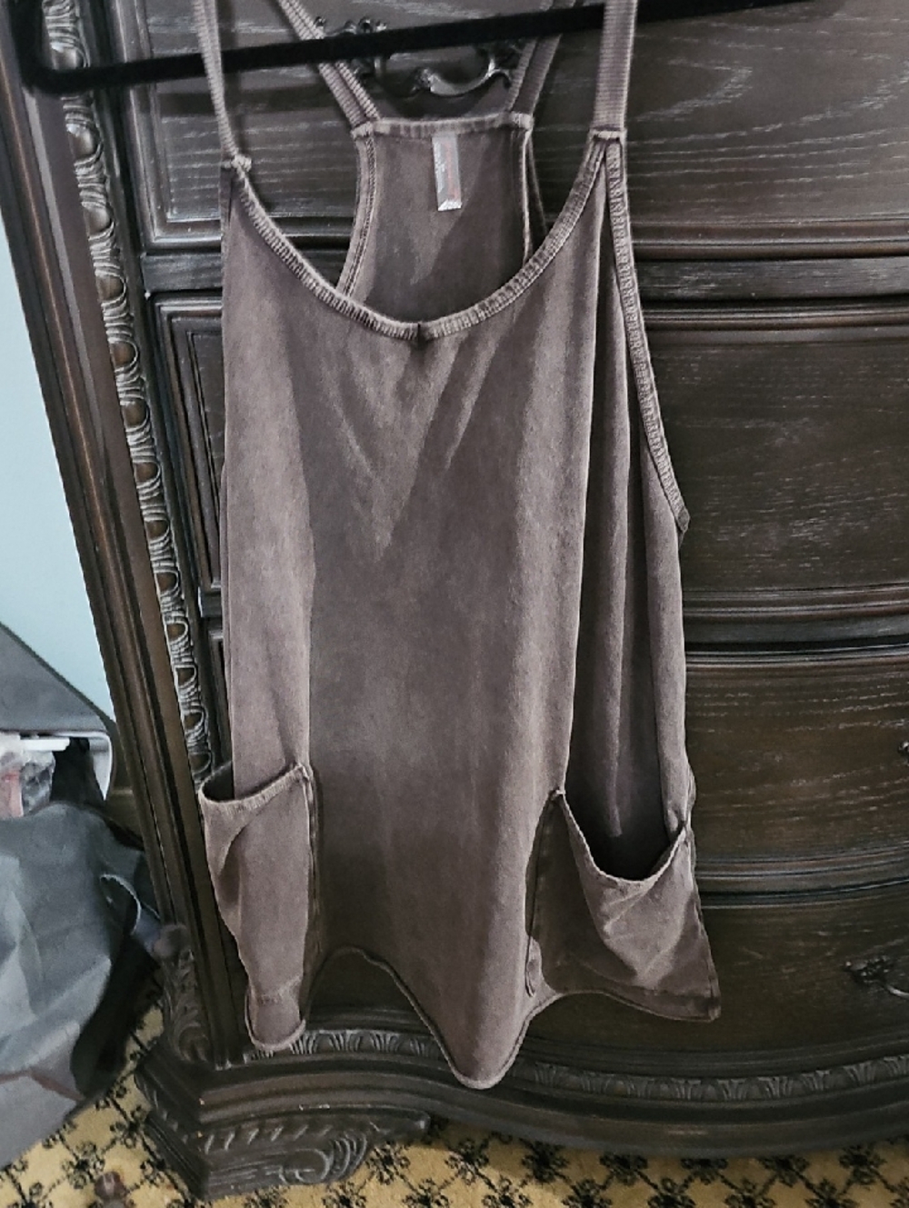 Free People Brown Hot Shot Jumpsuit Romper